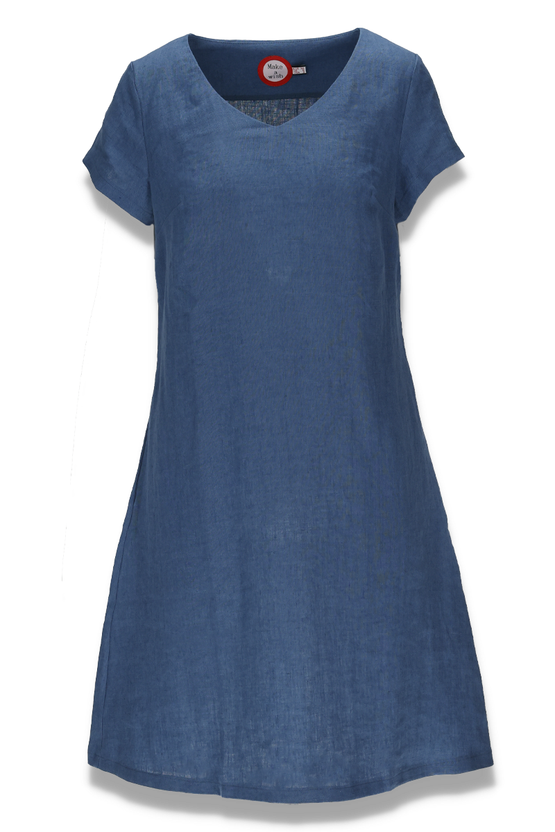 global.PRODUCT_IMAGE_MAIN Hannalena jeans-blue linnen dress