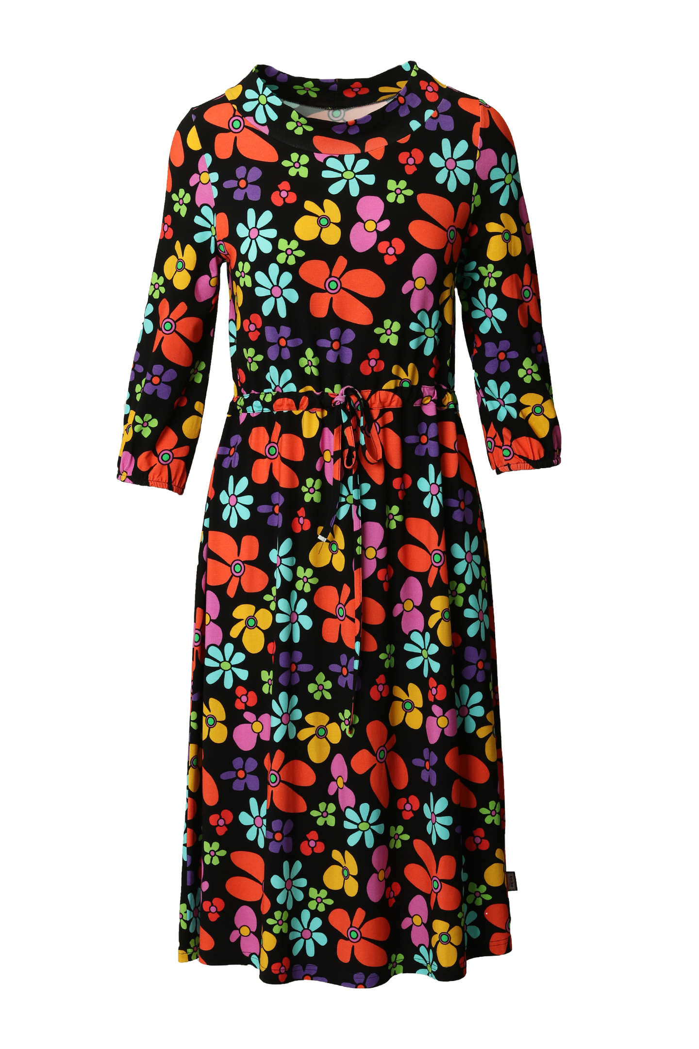 Floral transparent dress on sale