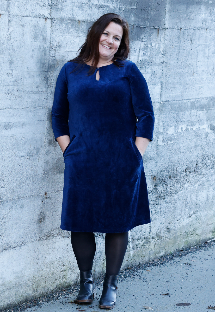 Simply be navy dress top