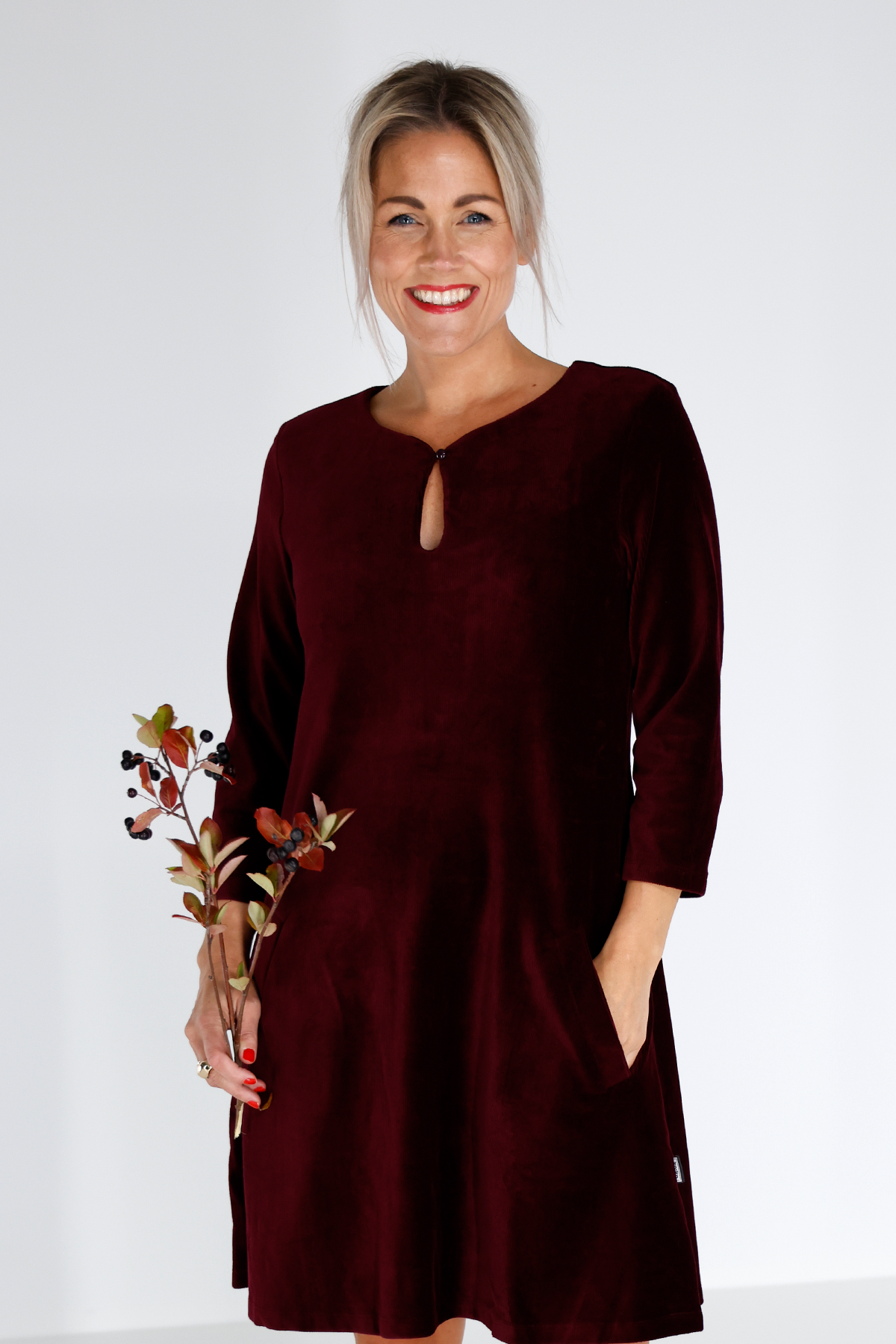 Cord sale tunic dress